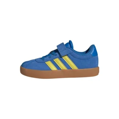 Abbildung von adidas Sportswear VL Court 3.0 Lauflernschuh Bright royal pure sulfur gum für Kinder, Größe: 31.5, Schuhe