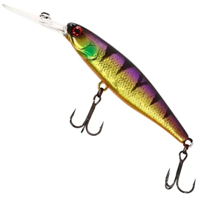 Abbildung von Illex Deep Diver Squirrel Plug Wobbler 6.7cm (6.8g) Hl Gold Perch