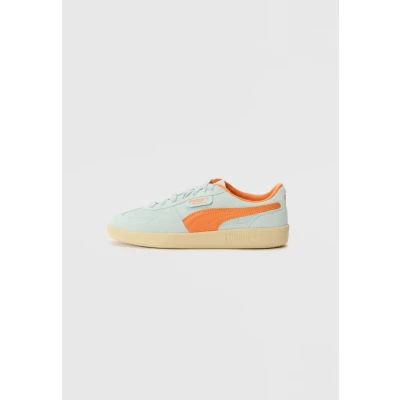 Abbildung von Puma Palermo Unisex Sneaker low, Größe: 37.5, Light blue/orange Veloursleder