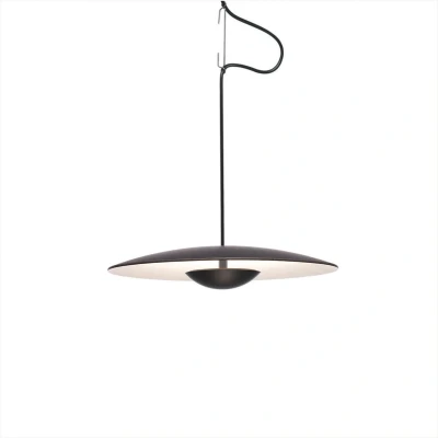 Abbildung von MARSET Ginger LED Pendel Triac Ø32cm wenge/weiß