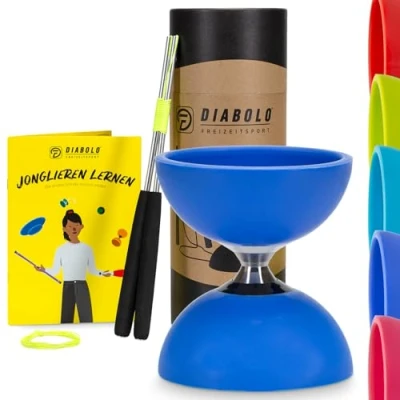 Abbildung von Diabolo Freizeitsport Spiel, Set Pro (blau)