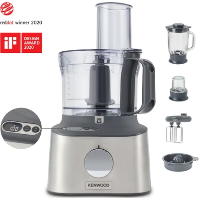 Abbildung von KENWOOD Kompakt Küchenmaschine &quot;Multipro Compact+ FDM313SS&quot;, mit integrierter Waage