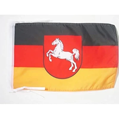Abbildung von AZ FLAG Flagge Niedersachsen 45x30 Cm Mit Kordel Fahne 30 x 45 Flaggen