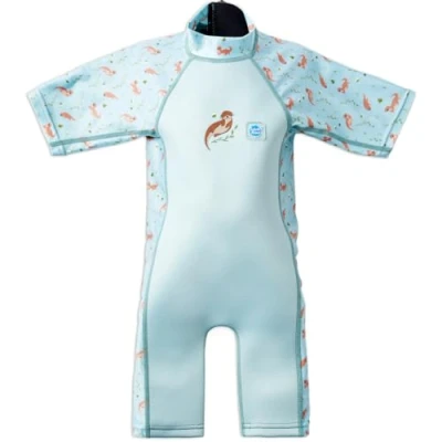 Abbildung von Splash About Unisex Kids UV Sun &amp; Sea Suit One Piece Swimsuit, Playful Otters, 1 2 Years