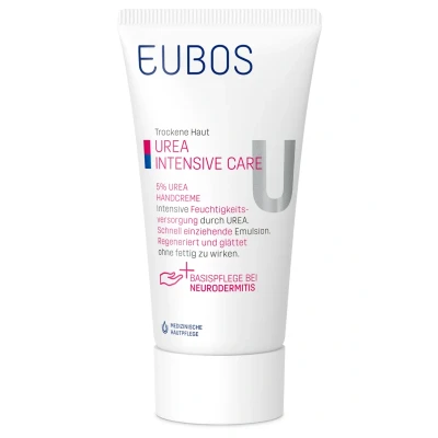 Abbildung von Eubos UREA Intensive CARE 5% Handcreme Handcreme, Damen, Größe: 75 ml, Weiß