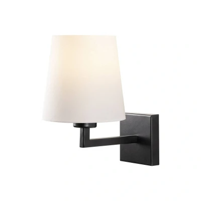 Abbildung von Opviq Wandleuchte Profil OPV, Schwarz,Weiß, 18 x 24 cm, Metallkörper
