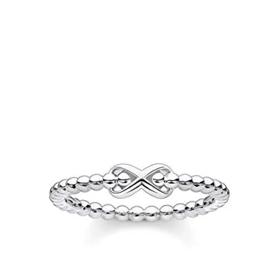 Abbildung von THOMAS SABO Ring Kugeln mit Infinity Silber 925 Sterling TR2320 001 21 54