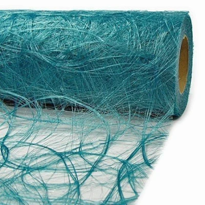 Abbildung von Sizoweb Tischläufer 30cm breit x 5m lang TÜRKIS