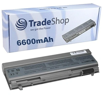 Abbildung von Hochleistungs Li Ion AKKU 6600mAh für Dell Latitude E6400 E6400ATG E6400XFR E6410 E6410ATG E6500 E6510 Precision M2400 M4400 M4500 ersetzt PT434 PT435 PT436 PT437 KY477 KY265 KY266 KY268 FU268 FU274 FU571