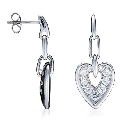 Abbildung von Orphelia Damen Ohrhänger 925 Sterling Silber mit Cubic Zirkonia ZO 5959