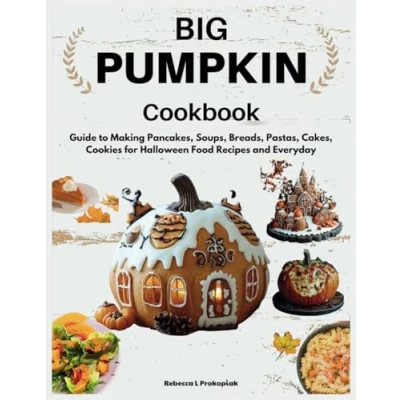 Abbildung von Big Pumpkin Cookbook: Guide to Making Pancakes, Soups, Breads, Pastas, Cakes, Cookies for Halloween Food Recipes and Everyday