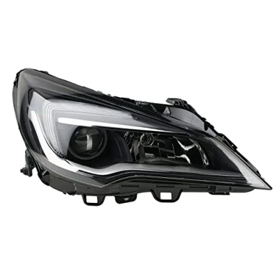 Abbildung von JOHNS 55 11 10 Scheinwerfer rechts H7/H1 mit Blinklicht, Tagfahrlicht (LED) Stellmotor für LWR OPEL: Astra K Sports Tourer, Schrägheck