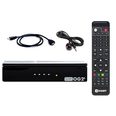 Abbildung von Qviart OG2S LINUX Satellite Receiver IP TV Stalker FULL HD 1080p DEFINE OS E2 Multiroom, Xtream, YouTube, anpassbar