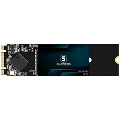 Abbildung von S SHARKSPEED SSD 4TB M.2 2280 80mm 3D NAND SATA 3 (6Gb/s), Festplatte Internes Solid State Drive für Notebooks,Desktop PC (4TB, 2280)