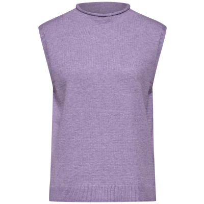 Abbildung von Street One Norweger Strickpullover, Damen, Größe: 40, Lila