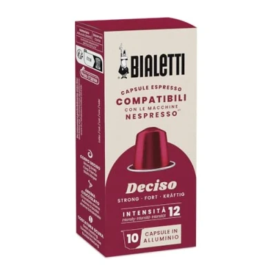 Abbildung von Bialetti Kaffee Nespresso® kompatible Kapseln Deciso 10