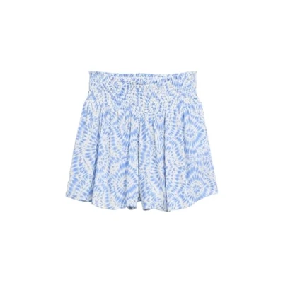 Abbildung von TOM Tailor Shorts für Kinder, Größe: 128, Fresh blue tie dye circle