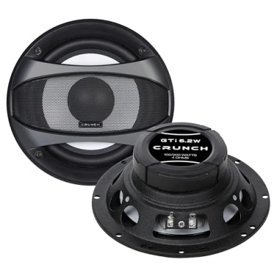 Abbildung von Crunch GTI 6.2 W Kickbass Lautsprecher 16,5 cm aus der Performance Serie 1 Paar CAR Audio Unlimited