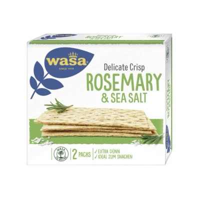Abbildung von Wasa Knäckebrot Tasty Snacks Rosmarin &amp; Meersalz