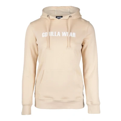 Abbildung von Gorilla Wear Charlotte Kapuzenpullover, Damen, Größe: Medium, Beige