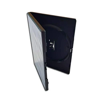 Abbildung von Protected DVD Leerbox schwarz Original Amaray (10 Stück)