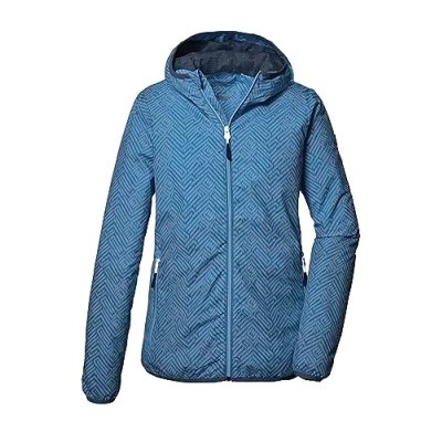 Abbildung von killtec Damen Funktionsjacke mit Kapuze, Outdoorjacke packbar KOS 69 WMN JCKT, dunkel ozean, 34, 41348 000