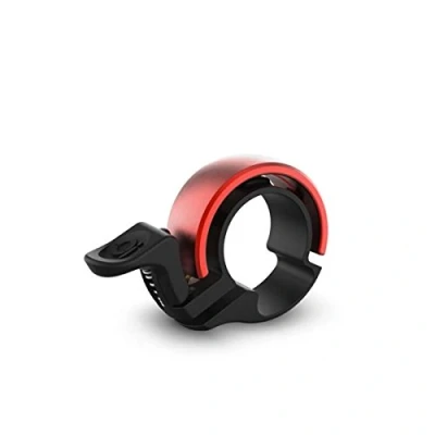 Abbildung von Knog Fahrradklingel Oi Classic Large 23.8 31.8mm schwarz rot