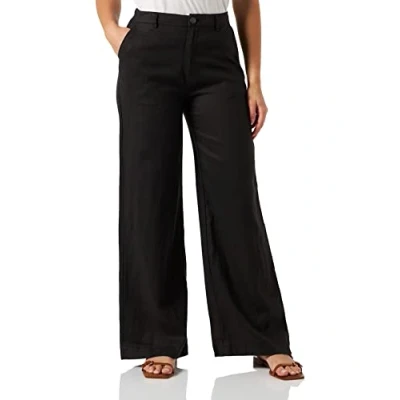 Abbildung von Part Two Ninnespw PA Ninnepw Stoffhose, Damen, Größe: 36, Black