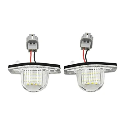 Abbildung von AUTO STYLE Satz LED Nummerschildbeleuchtung kompatibel mit Honda diverse Modelle