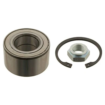 Abbildung von FEBI BILSTEIN 30040 Radlagersatz Vorderachse links, rechts mit Achsmutter Sicherungsring 68 Schrägkugellager SKODA: FELICIA 1