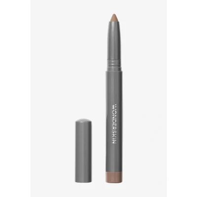 Abbildung von Wonderskin IYKYK Lidschatten Stick Langanhaltender Stick, wischfest und wasserfest, matter mit integriertem Anspitzer (Mink)