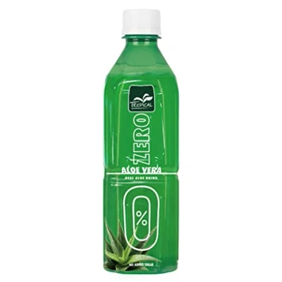 Abbildung von Aloe Vera Drink Natural Zero, erfrischendes Getränk mit echter Vera, Pfand DPG, 1 x 500 ml