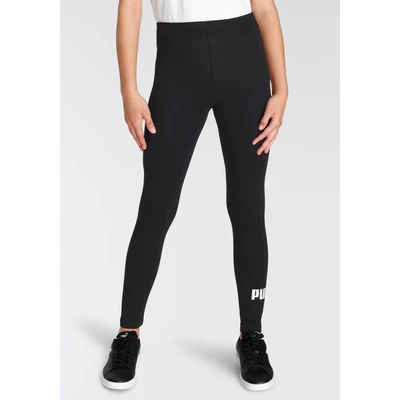 Abbildung von Puma LOGO Tights für Kinder, Größe: 128, Black