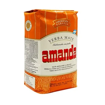 Abbildung von Amanda Mate Tee Naranja 500g Argentinien yerba mit Orange loose leaf