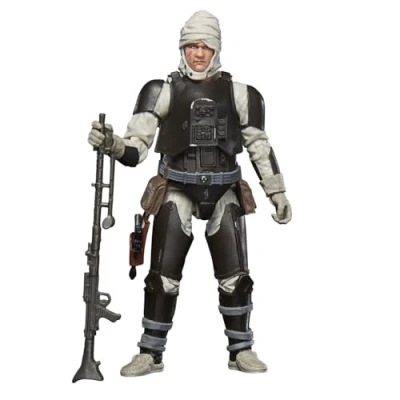 Abbildung von Hasbro Star Wars The Black Series Archive Dengar 15 cm große Action Figur zu Wars: Die Rückkehr der Jedi Ritter, für Kids