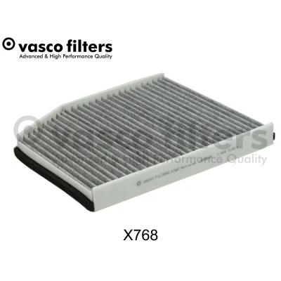 Abbildung von DAVID VASCO X768 Innenraumfilter Aktivkohlefilter 285 232 30 FORD: Tourneo Custom V362 Bus, Transit Kastenwagen