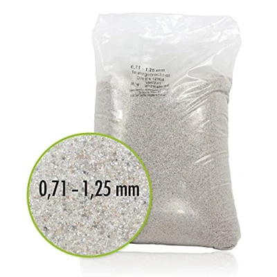 Abbildung von Höfer Chemie 25 kg Quarzsand Filtersand 0,7 1,25 mm für Sandfilter Pool Schwimmbad