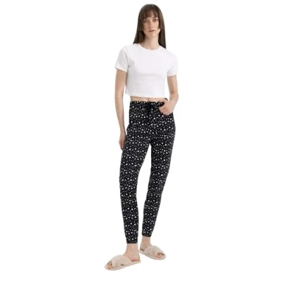 Abbildung von DeFacto Damen Y7943az Tracksuit, Schwarz, L EU