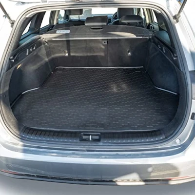 Abbildung von Travall Kofferraumwanne Kompatibel Mit Kia Ceed Sportwagon (2018 Jetzt) Premium Auto spezifische Kofferraummatte wasserdicht schwarzer Gummi für jedes Wetter hundefreundlich