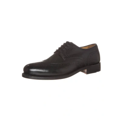 Abbildung von Gordon &amp; Bros. Levet 2318, Herren Businessschuhe und Schnürhalbschuhe (Brogue, Leder) Schwarz (Black), EU 41