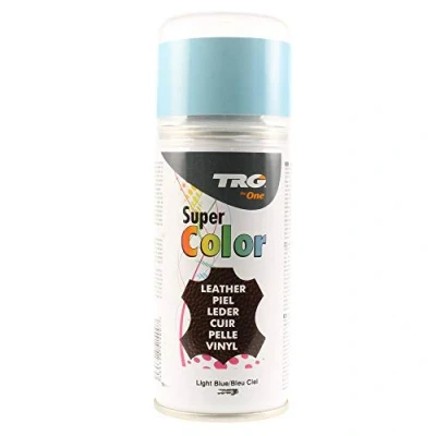 Abbildung von TRG the One Super Color, Sprühfarbe für Lederschuhe, Blau (334 Light blue), 150 ml