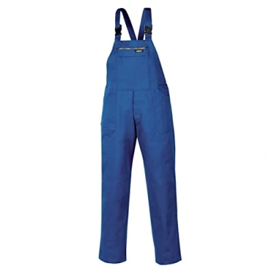 Abbildung von teXXor Latzhose Basic Arbeitshose für Industrie und Handwerk, 54, kornblau, 8032