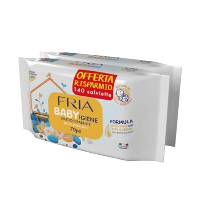 Abbildung von Fria Feuchttücher, 2er Pack (2 x 72 Tücher)