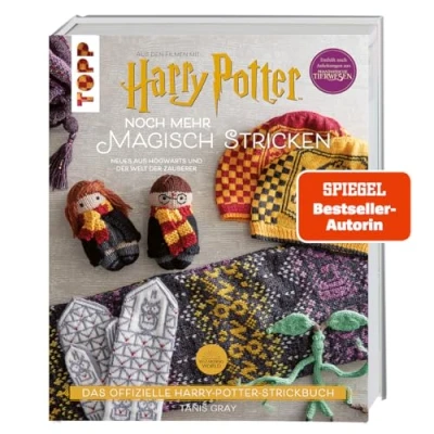 Abbildung von Harry Potter: Noch mehr magisch stricken.: Neues aus Hogwarts und der Welt Zauberer. Das offizielle Potter Strickbuch. Mit Anleitungen Phantastische Tierwesen