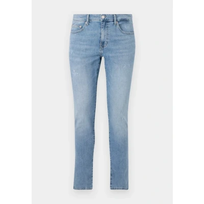 Abbildung von Only &amp; Sons Onsloom Destroy Jeans Slim Fit, Herren, Größe: 29x32, Light blue denim
