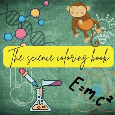 Abbildung von The science coloring book: 10 most famous scientists of all time
