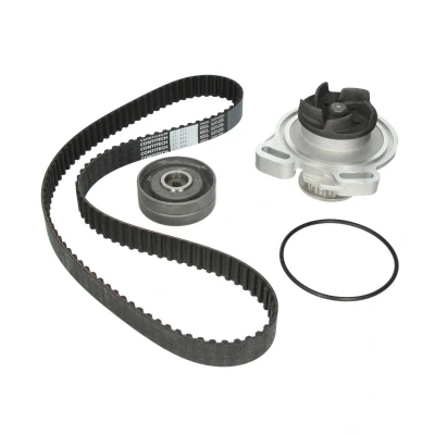 Abbildung von HEPU PK05280 Wasserpumpe + Zahnriemensatz 122 VOLKSWAGEN: Transporter 4 Bus, Kastenwagen, Pritsche / Fahrgestell