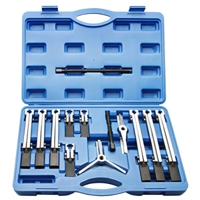 Abbildung von 12 TLG. Universal Innen und Aussen Abzieher 2 3 armig Spannbereich 40 125mm