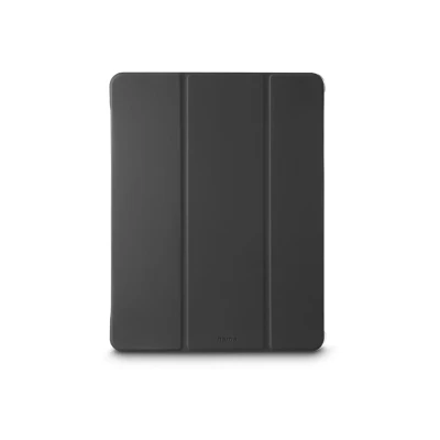 Abbildung von Hama Tablet Hülle für Apple iPad Air 13&quot; (stoßfeste Schutzhülle 2025 mit Standfunktion, schlanker Schutz transparenter Rückseite, EIN /Ausschalten automatisch) schwarz
