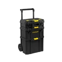 Abbildung von Stanley STST83319 1, Trolley Koffer, Kunststoff, Schwarz, Gelb
